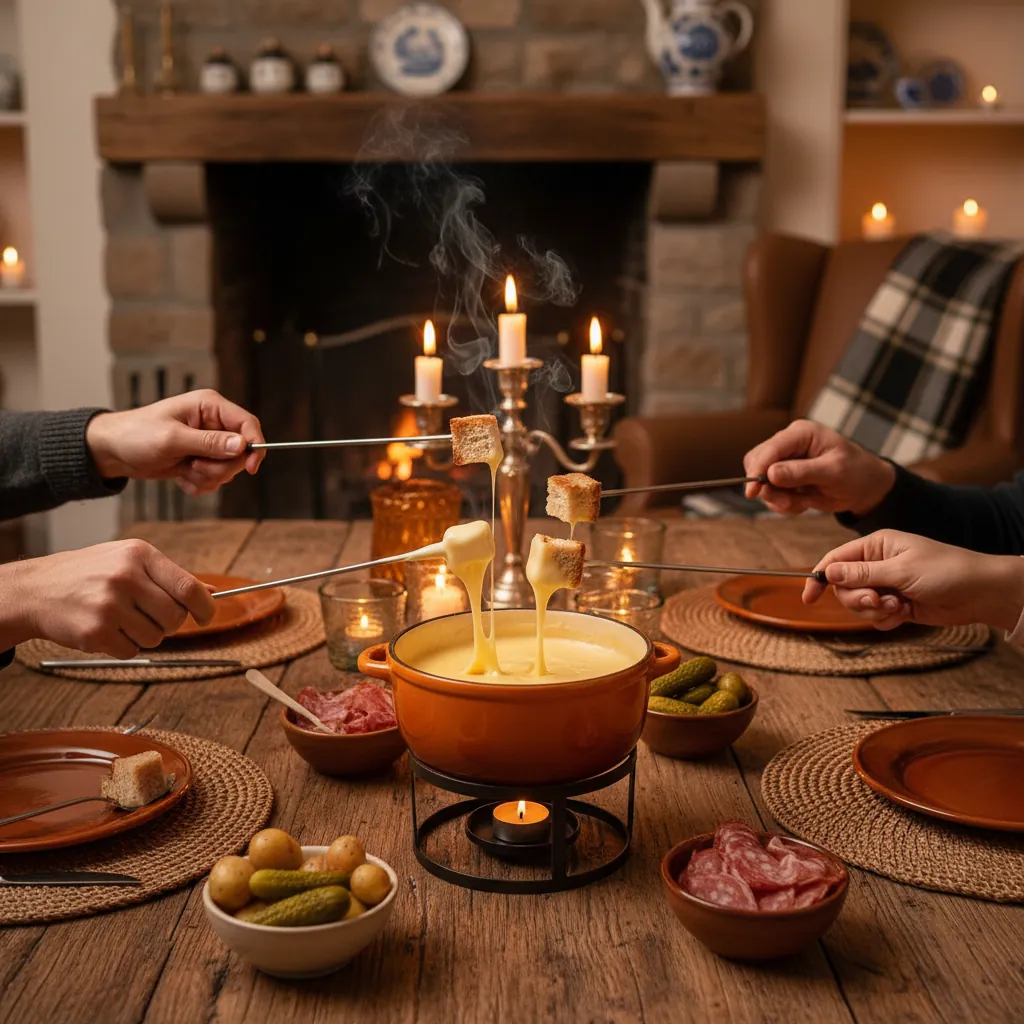 Kaasfondue bij Breuren